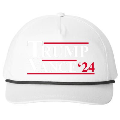 Trump Vance 2024 Election Snapback Five-Panel Rope Hat