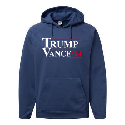 Trump Vance 2024 Election Performance Fleece Hoodie