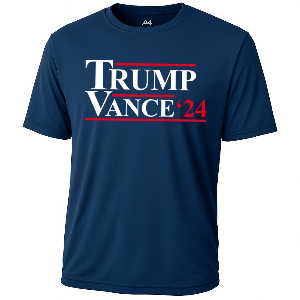 Trump Vance 2024 Election Cooling Performance Crew T-Shirt