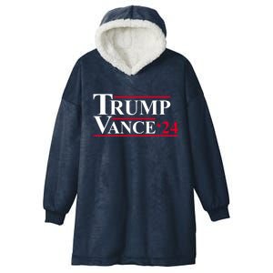 Trump Vance 2024 Election Hooded Wearable Blanket