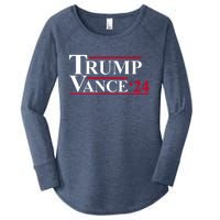 Trump Vance 2024 Election Women's Perfect Tri Tunic Long Sleeve Shirt