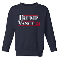 Trump Vance 2024 Election Toddler Sweatshirt