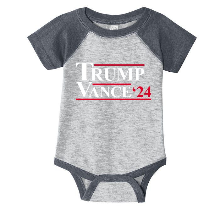 Trump Vance 2024 Election Infant Baby Jersey Bodysuit