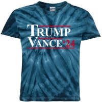 Trump Vance 2024 Election Kids Tie-Dye T-Shirt