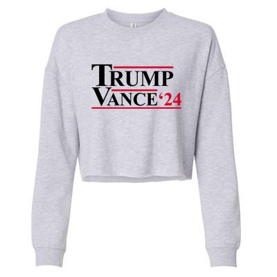 Trump Vance 2024 Election Cropped Pullover Crew