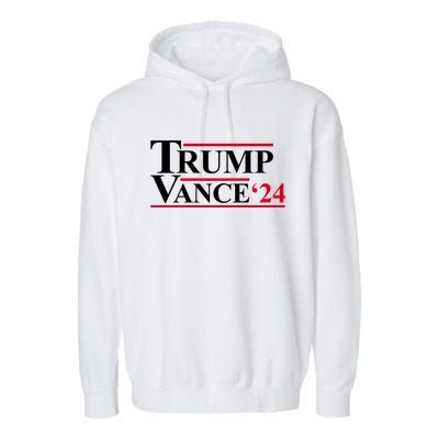 Trump Vance 2024 Election Garment-Dyed Fleece Hoodie