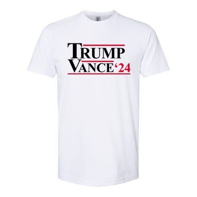 Trump Vance 2024 Election Softstyle CVC T-Shirt