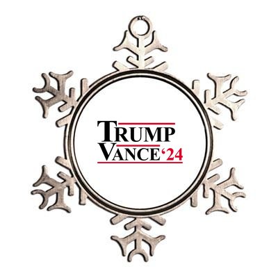 Trump Vance 2024 Election Metallic Star Ornament