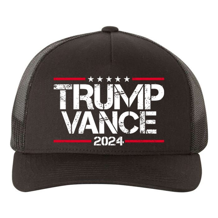 Trump Vance 2024 Election Vice President Yupoong Adult 5-Panel Trucker Hat