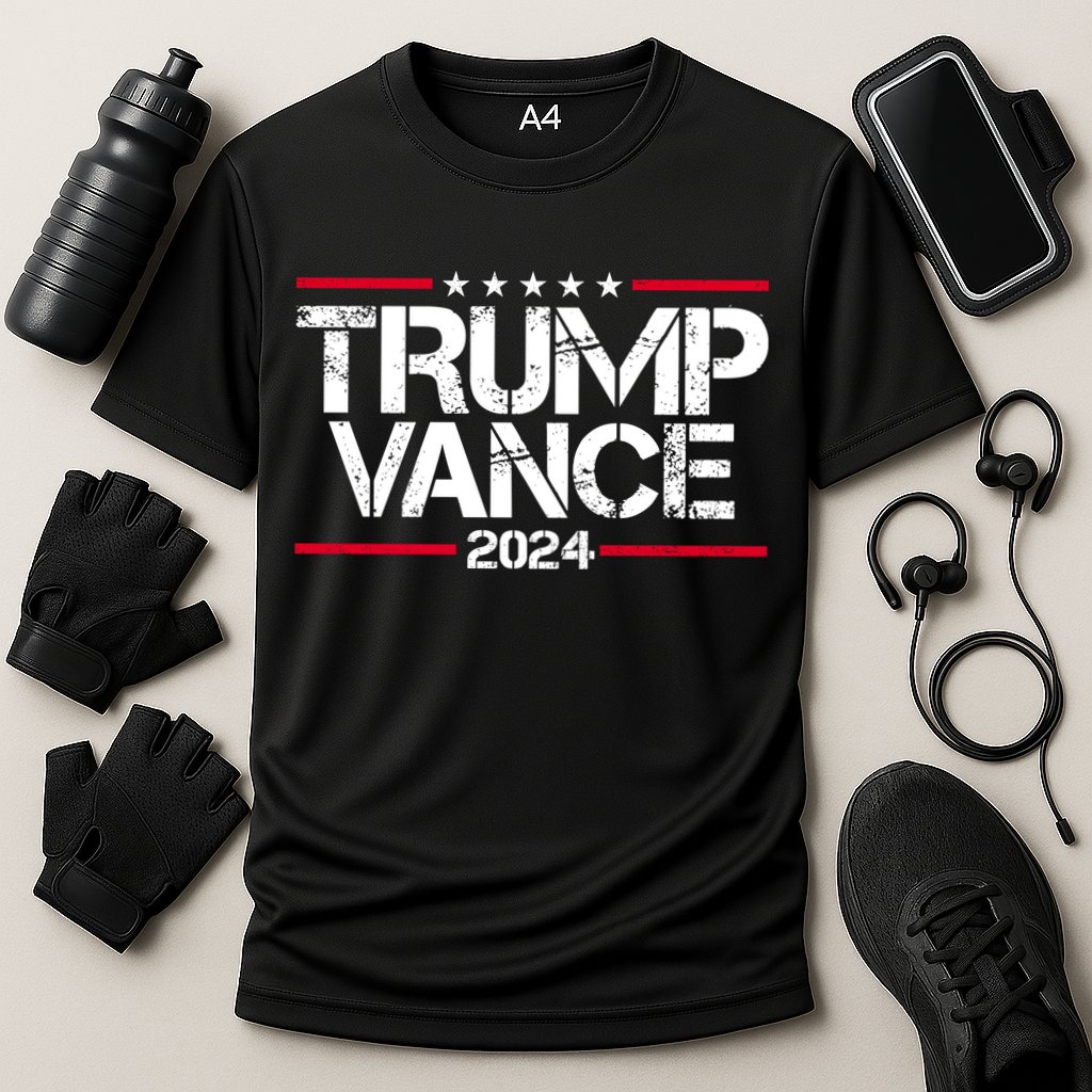 Trump Vance 2024 Election Vice President Cooling Performance Crew T-Shirt