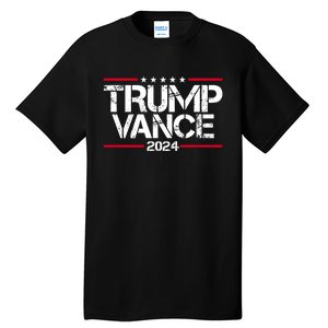 Trump Vance 2024 Election Vice President Tall T-Shirt