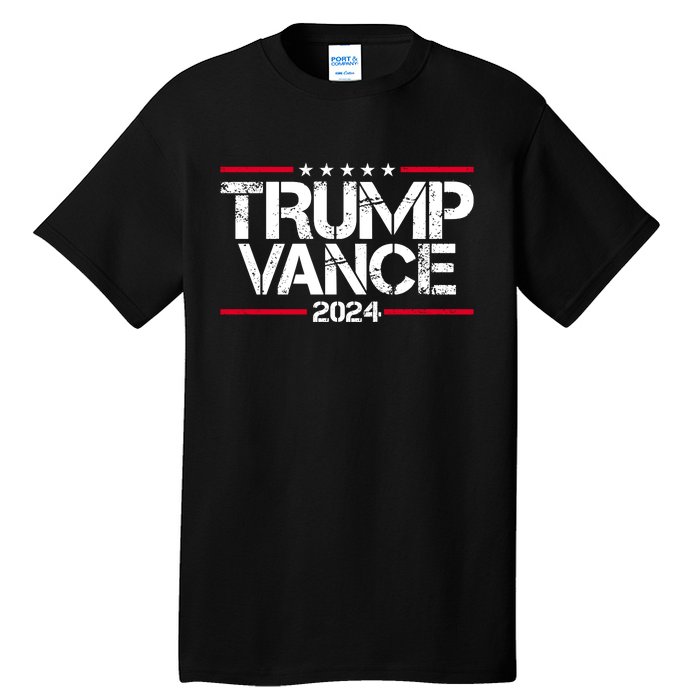 Trump Vance 2024 Election Vice President Tall T-Shirt