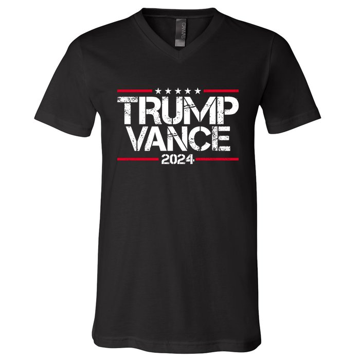 Trump Vance 2024 Election Vice President V-Neck T-Shirt