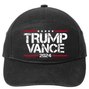 Trump Vance 2024 Election Vice President 7-Panel Snapback Hat