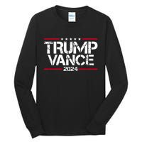 Trump Vance 2024 Election Vice President Tall Long Sleeve T-Shirt