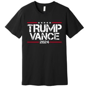 Trump Vance 2024 Election Vice President Premium T-Shirt