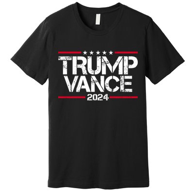 Trump Vance 2024 Election Vice President Premium T-Shirt