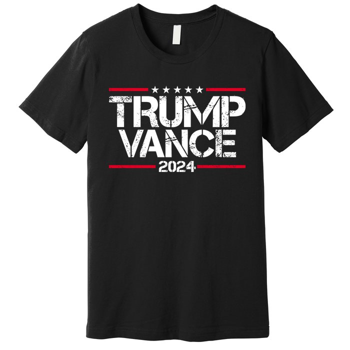 Trump Vance 2024 Election Vice President Premium T-Shirt