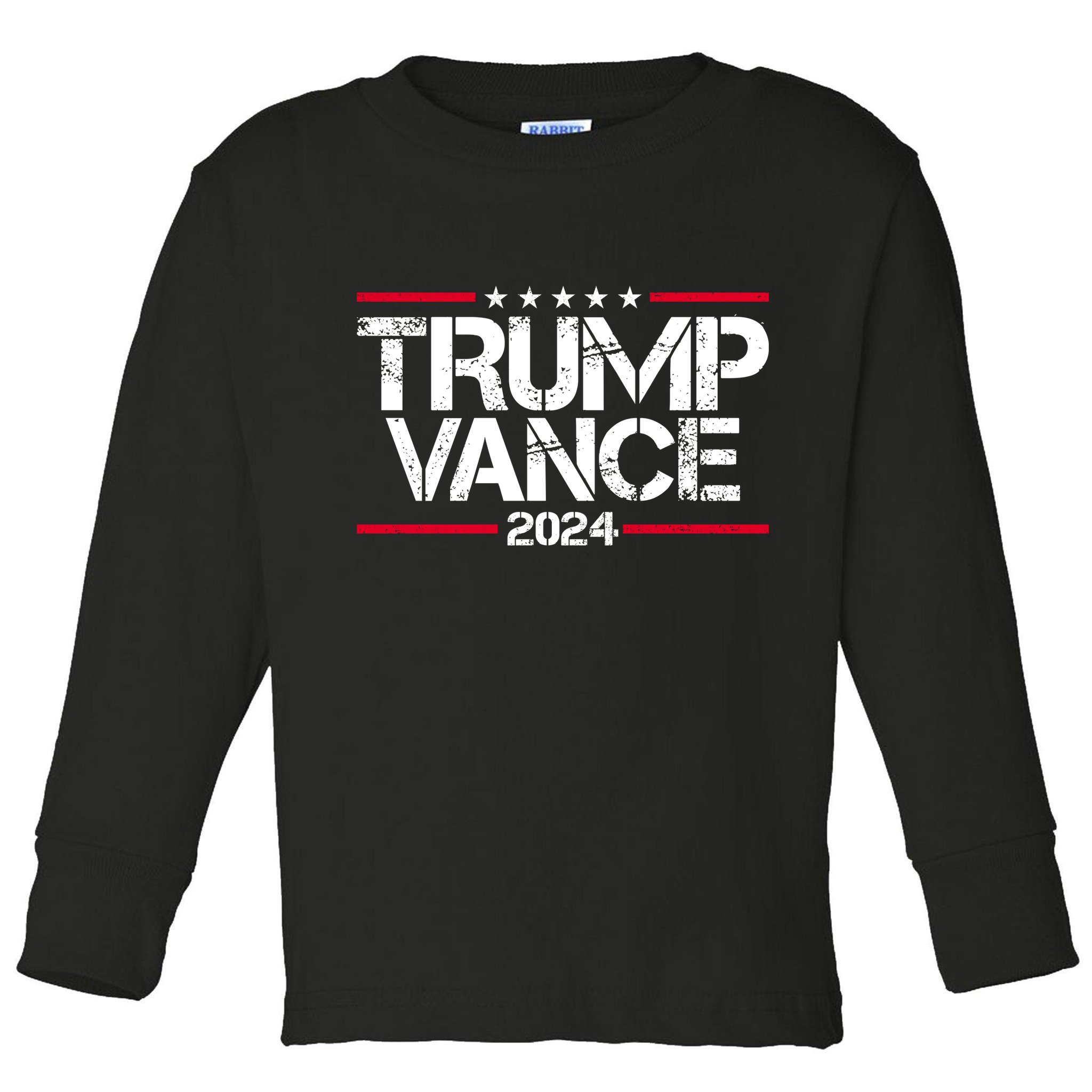 Trump Vance 2024 Election Vice President Toddler Long Sleeve Shirt