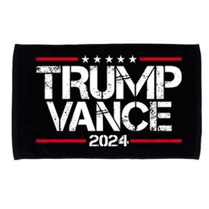 Trump Vance 2024 Election Vice President Microfiber Hand Towel