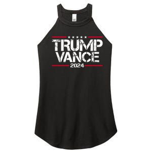 Trump Vance 2024 Election Vice President Women's Perfect Tri Rocker Tank