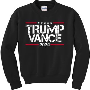 Trump Vance 2024 Election Vice President Kids Sweatshirt