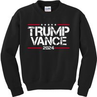 Trump Vance 2024 Election Vice President Kids Sweatshirt