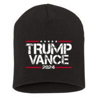 Trump Vance 2024 Election Vice President Short Acrylic Beanie