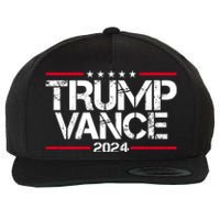 Trump Vance 2024 Election Vice President Wool Snapback Cap