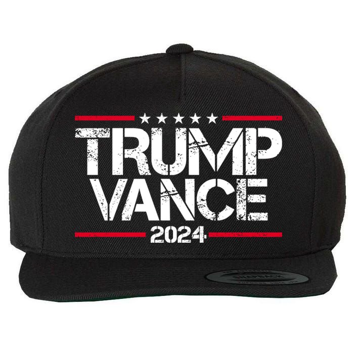 Trump Vance 2024 Election Vice President Wool Snapback Cap