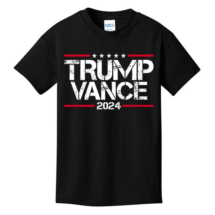 Trump Vance 2024 Election Vice President Kids T-Shirt