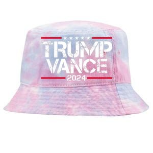 Trump Vance 2024 Election Vice President Tie-Dyed Bucket Hat