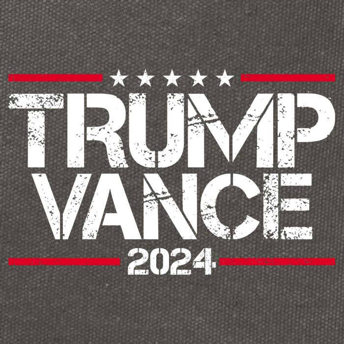 Trump Vance 2024 Election Vice President Cotton Canvas Backpack
