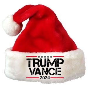 Trump Vance 2024 Election Vice President Premium Christmas Santa Hat