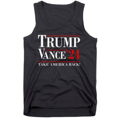 Trump Vance 2024 Take America Back Vice President Election Tank Top