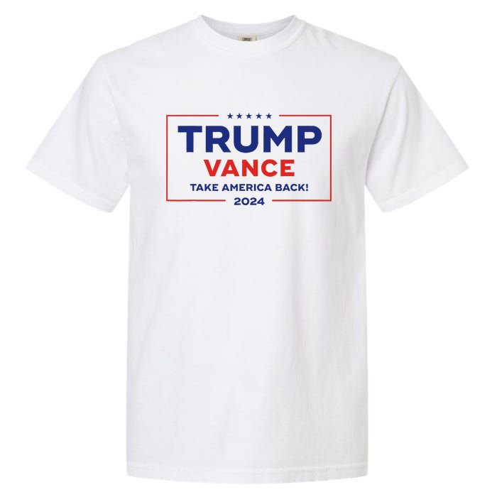 Trump Vance 2024 Vice President Vp Trump 2024 Election Garment-Dyed Heavyweight T-Shirt