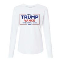 Trump Vance 2024 Vice President Vp Trump 2024 Election Womens Cotton Relaxed Long Sleeve T-Shirt