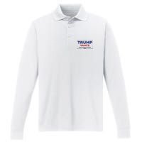 Trump Vance 2024 Vice President Vp Trump 2024 Election Performance Long Sleeve Polo