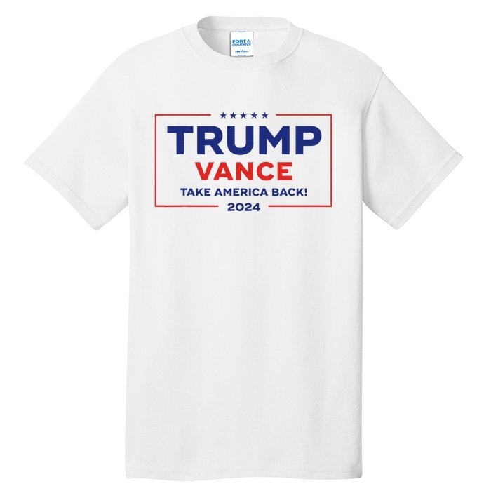 Trump Vance 2024 Vice President Vp Trump 2024 Election Tall T-Shirt