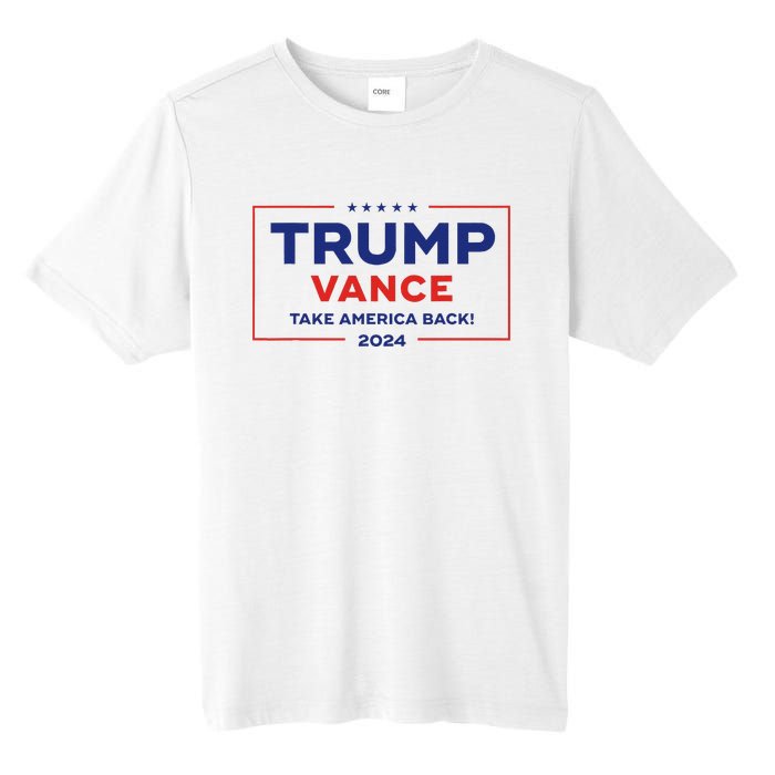 Trump Vance 2024 Vice President Vp Trump 2024 Election Tall Fusion ChromaSoft Performance T-Shirt