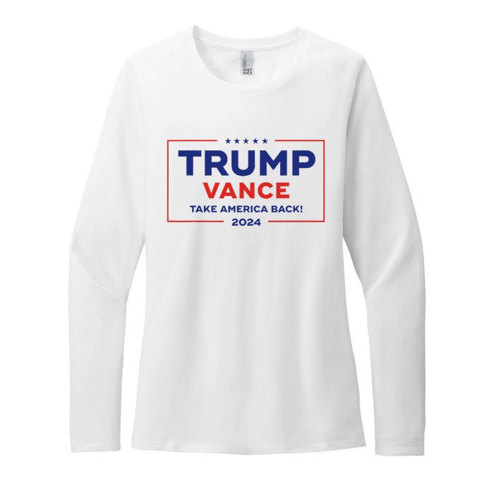 Trump Vance 2024 Vice President Vp Trump 2024 Election Womens CVC Long Sleeve Shirt