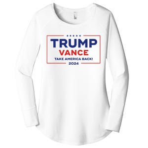 Trump Vance 2024 Vice President Vp Trump 2024 Election Women's Perfect Tri Tunic Long Sleeve Shirt