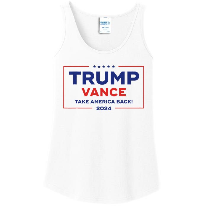 Trump Vance 2024 Vice President Vp Trump 2024 Election Ladies Essential Tank