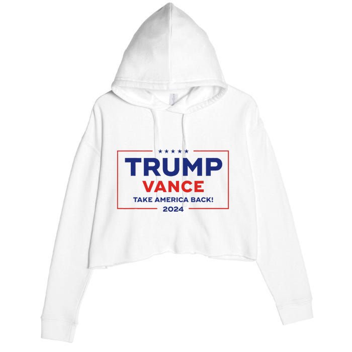 Trump Vance 2024 Vice President Vp Trump 2024 Election Crop Fleece Hoodie