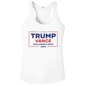 Trump Vance 2024 Vice President Vp Trump 2024 Election Ladies PosiCharge Competitor Racerback Tank