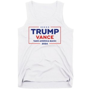 Trump Vance 2024 Vice President Vp Trump 2024 Election Tank Top