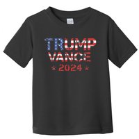 Trump Vance 2024 Vintage Patriotic Toddler T-Shirt