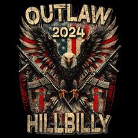 Trump Vance 24 Outlaw Hillbilly Us Flag Vintage Premium Hoodie