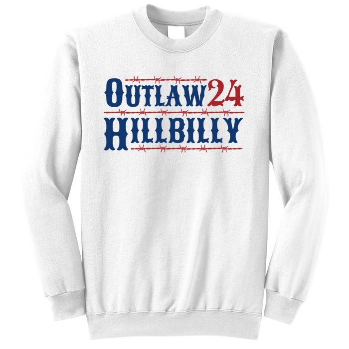 Trump Vance 2024 J.D. Vance Outlaw Hillbilly 24 Sweatshirt