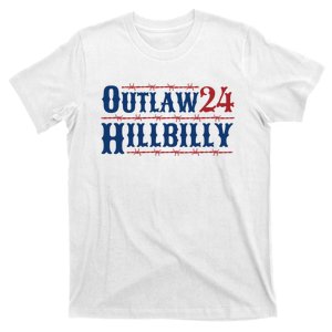 Trump Vance 2024 J.D. Vance Outlaw Hillbilly 24 T-Shirt